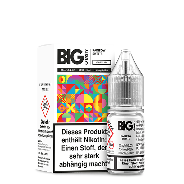 Rainbow Sweets - 10ml Nikotinsalz-Liquid