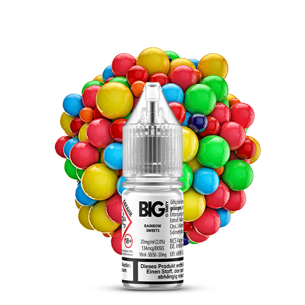 Rainbow Sweets - 10ml Nikotinsalz-Liquid