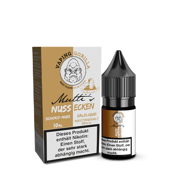 Mutti's Nussecke - 10ml Nikotinsalz-Liquid 20mg/ml