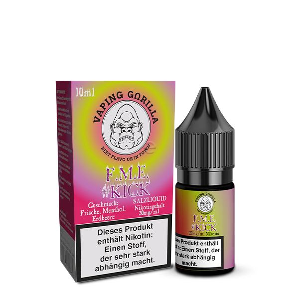 Kick F.M.E. - 10ml Nikotinsalz-Liquid 20mg/ml