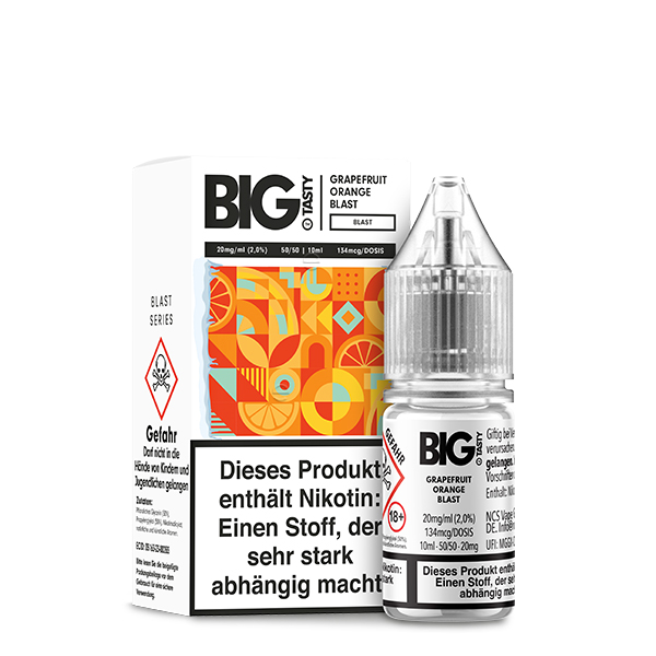 Grapefruit Orange Blast - 10ml Nikotinsalz-Liquid