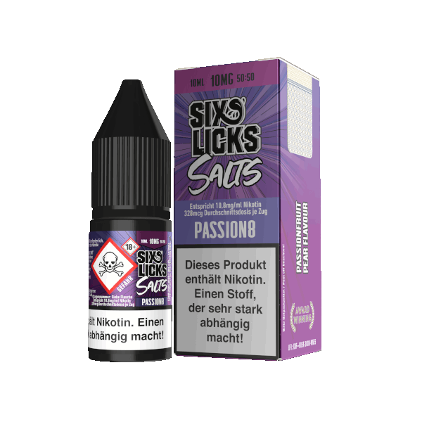 Passion8 - 10ml Nikotinsalz Liquid