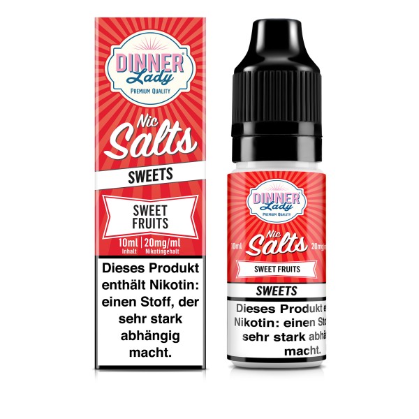 Sweet Fruits - 10ml Nikotinsalz-Liquid