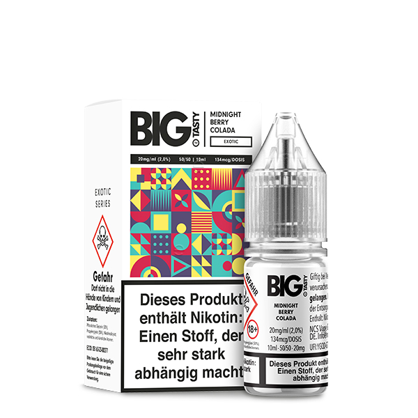 Midnight Berry Colada - 10ml Nikotinsalz-Liquid