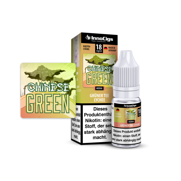 Chinese Green Grüner Tee-Lychee - 10ml Liquid