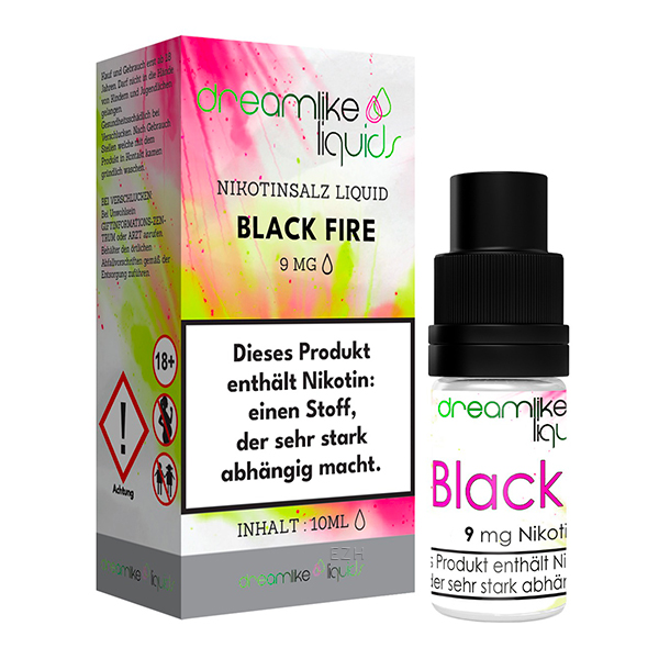 Black Fire - 10ml Nikotinsalz-Liquid