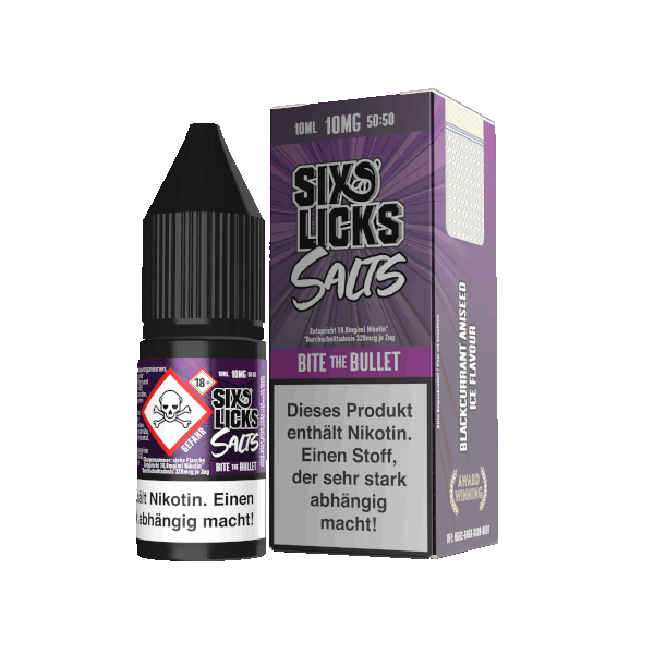 Bite the Bullet - 10ml Nikotinsalz Liquid