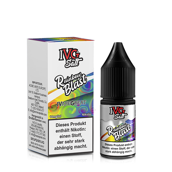 Rainbow Blast - 10ml Nikotinsalz-Liquid