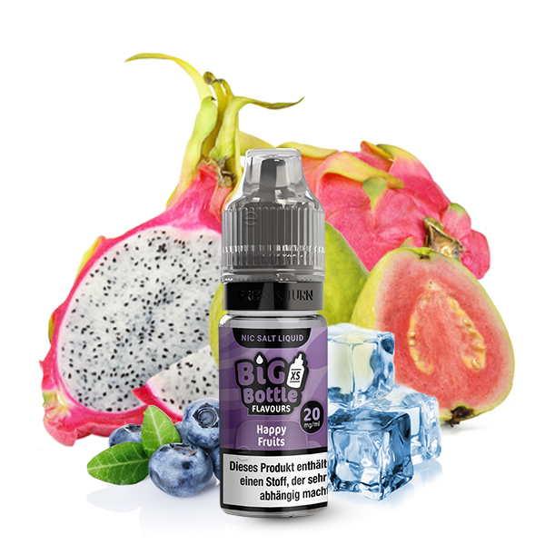 Happy Fruits - 10ml Nikotinsalz-Liquid