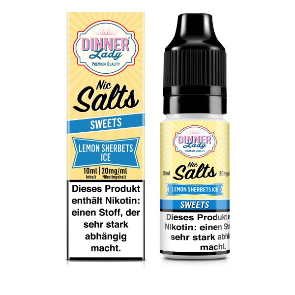 Lemon Sherbets Ice - 10ml Nikotinsalz-Liquid