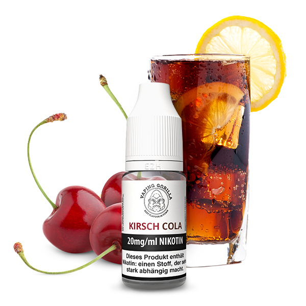 Kirsch Cola - 10ml Nikotinsalz-Liquid