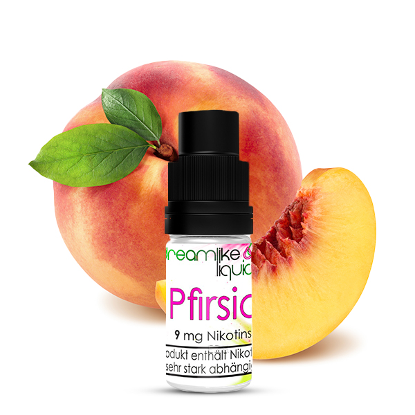 Pfirsich - 10ml Nikotinsalz-Liquid