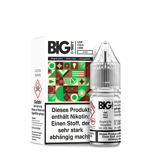 Lime Cola Libre - 10ml Nikotinsalz-Liquid