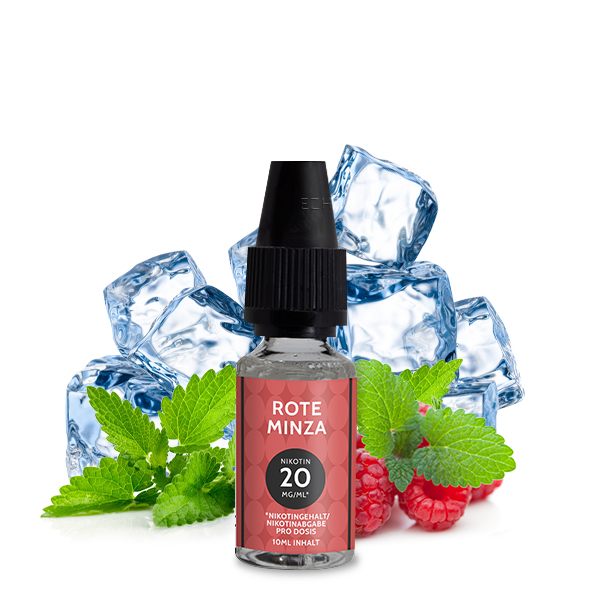 Rote Minza - 10ml Nikotinsalz-Liquid 20mg/ml