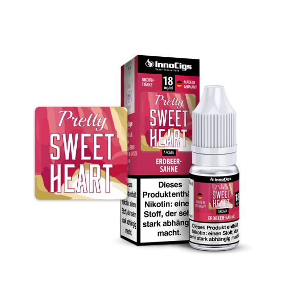 Pretty Sweetheart Sahne-Erdbeere - 10ml Liquid