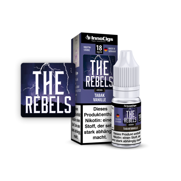 The Rebels Tabak Vanille - 10ml Liquid