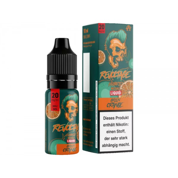 Green Orange 10ml Hybrid-Nikotinsalz Liquid