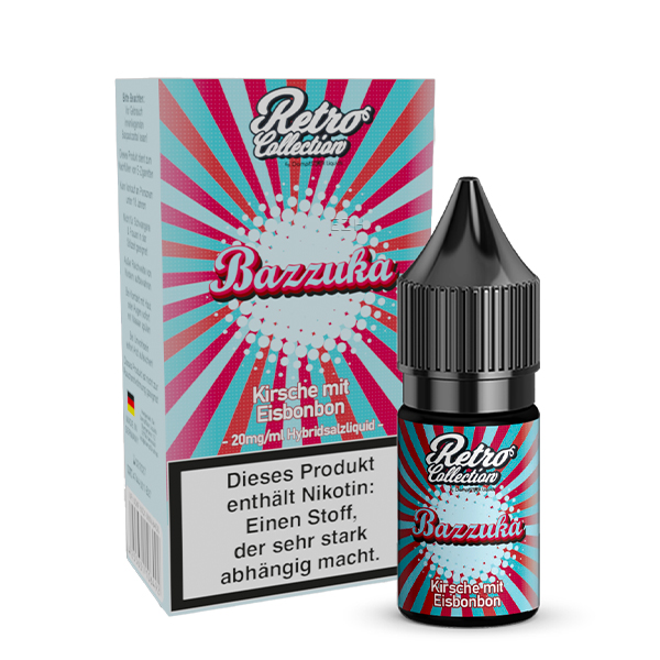 Retro Bubble Gum - 10ml Nikotinsalz-Liquid