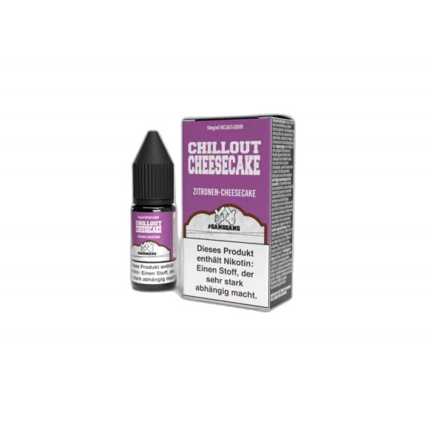 Chillout Cheesecake - 10ml Nikotinsalz Liquid