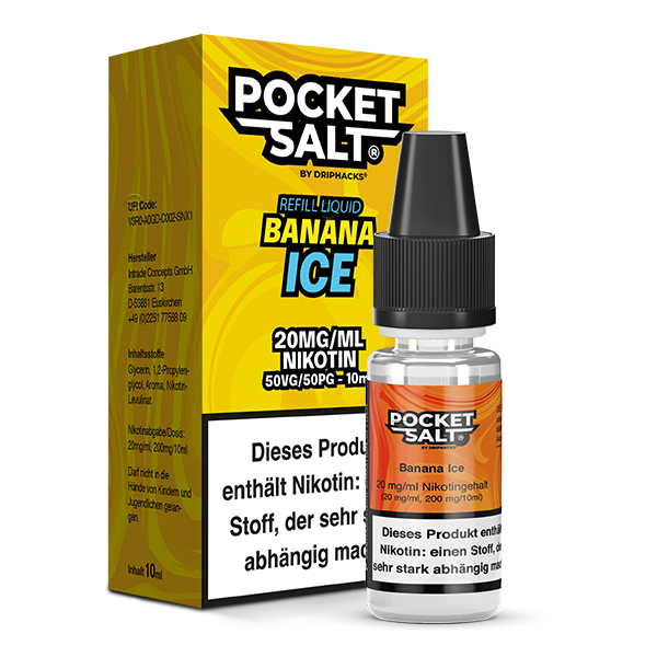 Banana Ice - 10ml Nikotinsalz-Liquid 20mg/ml