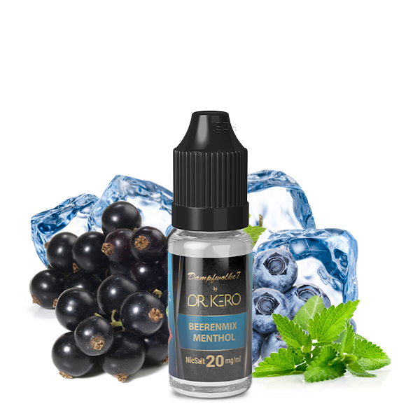 Dampfwolke 7 - Berrenmix Menthol - 10ml Nikotinsalz-Liquid