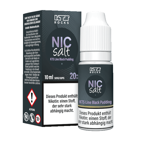 KTS - Black Pudding 10ml Nikotinsalzliquid 20mg/ml