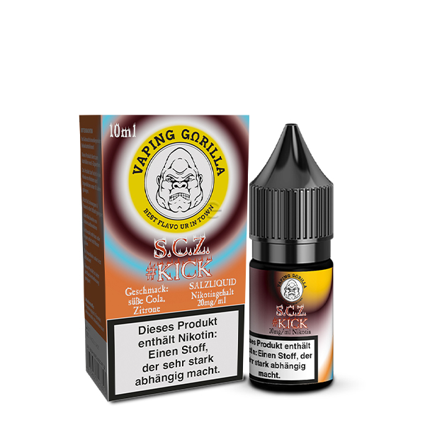 Kick S.C.Z. - 10ml Nikotinsalz-Liquid 20mg/ml