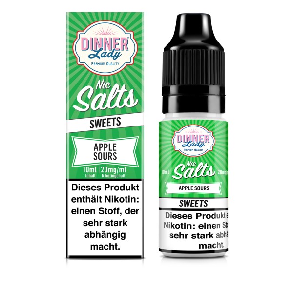 Apple Sours - 10ml Nikotinsalz-Liquid