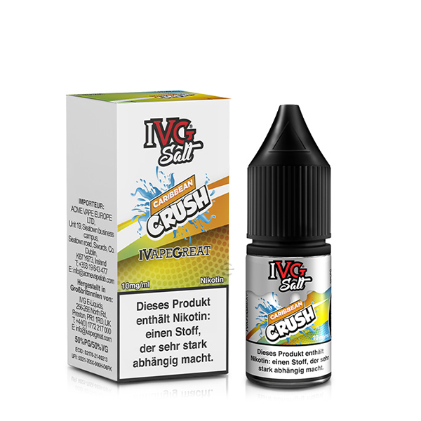 Caribbean Crush - 10ml Nikotinsalz-Liquid