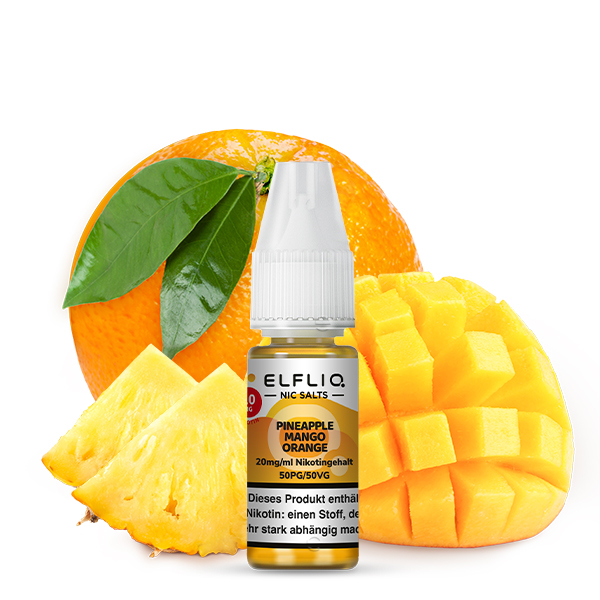 Elfliq Pineapple Mango Orange - 10ml Nikotinsalz-Liquid