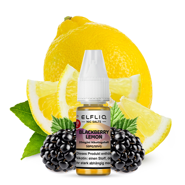 Elfliq Blackberry Lemon - 10ml Nikotinsalz-Liquid