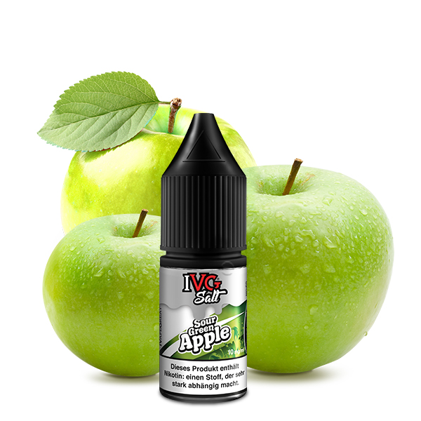 Sour Green Apple - 10ml Nikotinsalz-Liquid