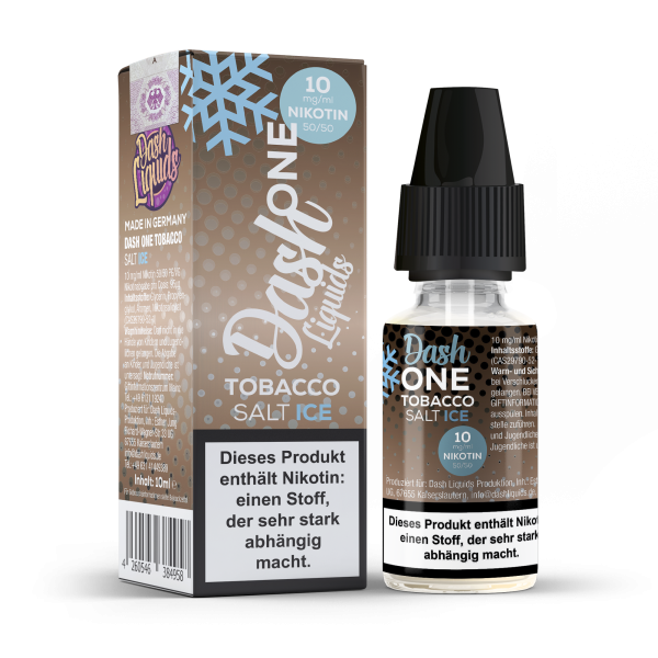 Dash One - Tobacco Ice - 10ml Nikotinsalz Liquid