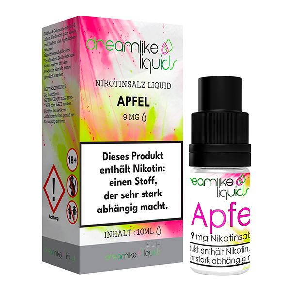 Apfel - 10ml Nikotinsalz-Liquid