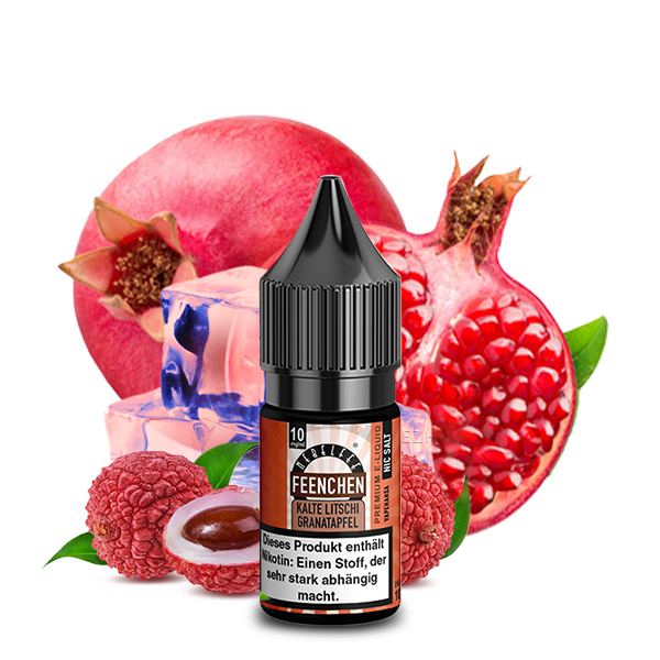 Kalte Litschi Granatapfel Feenchen - 10ml Nikotinsalz-Liquid