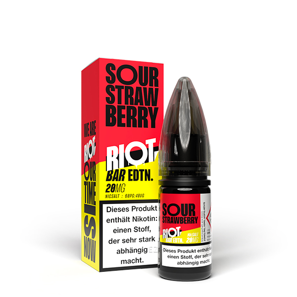 Bar Edition - Sour Strawberry - 10ml Nikotinsalz-Liquid