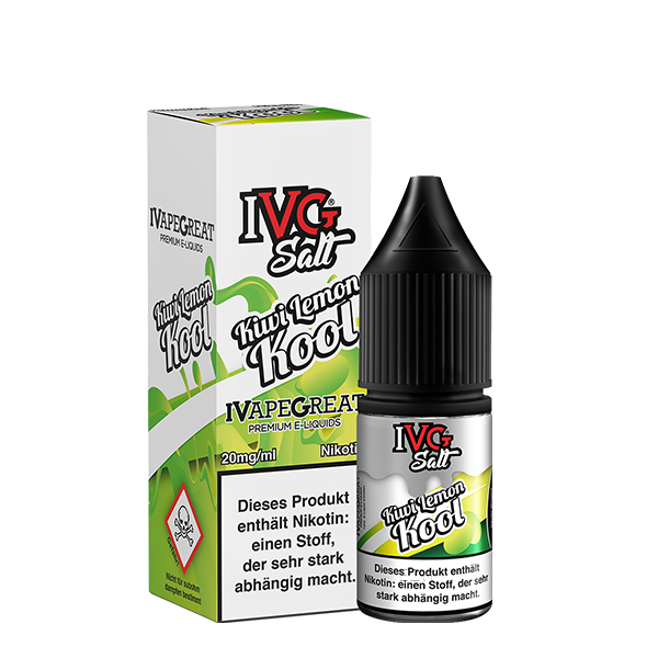 Kiwi Lemon Kool - 10ml Nikotinsalz-Liquid