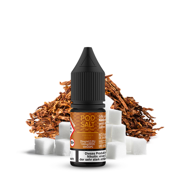 PodSalt - Origin Virginia Gold - 10ml Nikotinsalz-Liquid