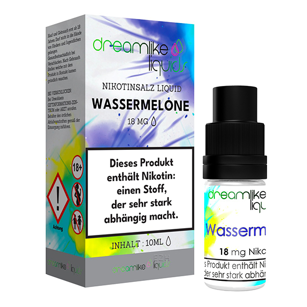 Wassermelone - 10ml Nikotinsalz-Liquid