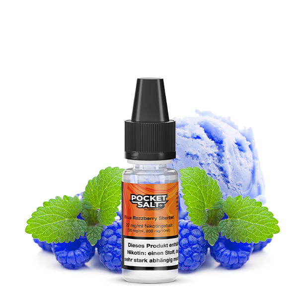 Blue Razzberry Sherbet - 10ml Nikotinsalz-Liquid 20mg/ml