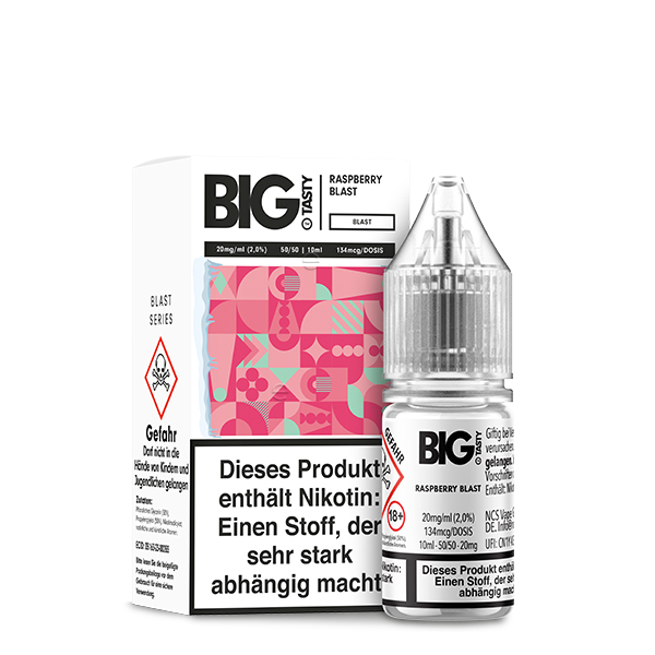 Raspberry Blast - 10ml Nikotinsalz-Liquid