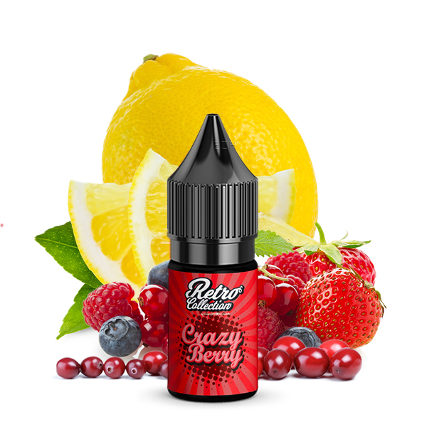 Retro Crazy Berry - 10ml Nikotinsalz-Liquid