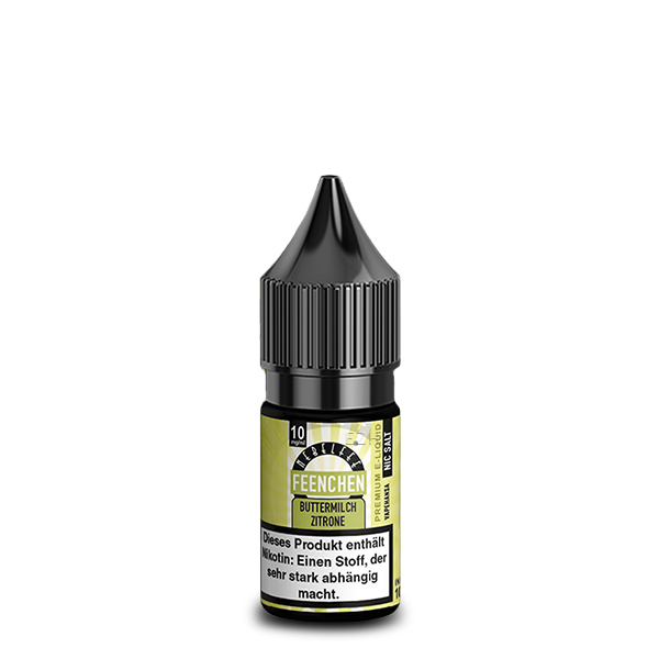 Buttermilch Zitrone Feenchen - 10ml Nikotinsalz-Liquid