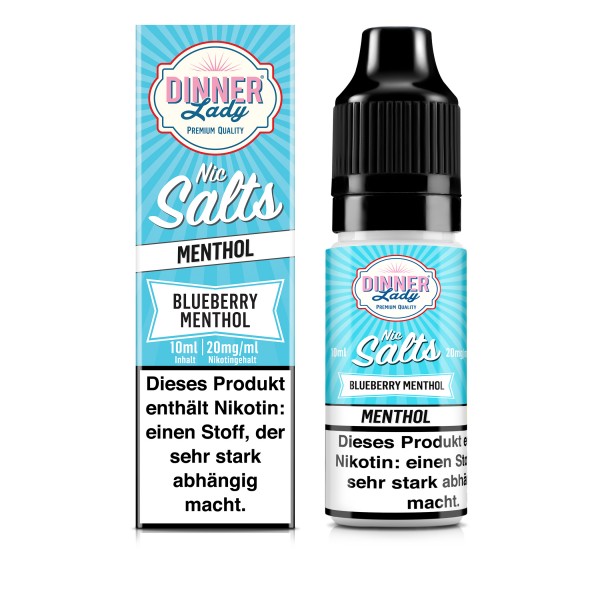 Blueberry Menthol - 10ml Nikotinsalz-Liquid