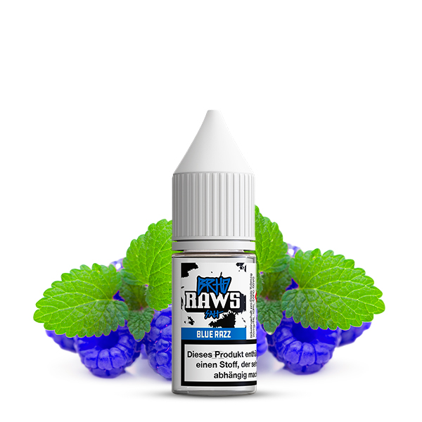 Raws Blue Razz - 10ml Nikotinsalz-Liquid