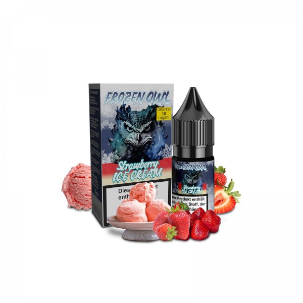 Frozen - Strawberry Ice Cream - 10ml Nikotinsalz-Liquid