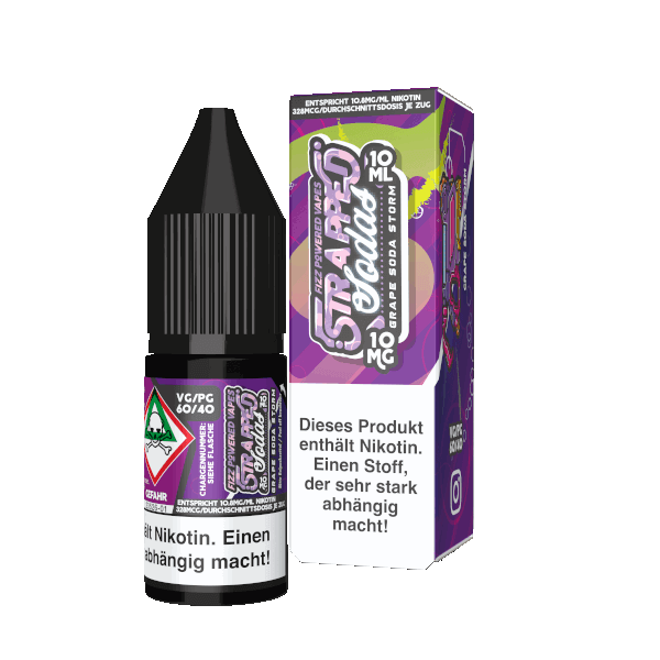 Grape Soda Storm 10ml Nikotinsalz-Liquid