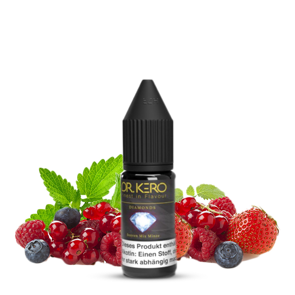 Diamonds - Beeren Mix Minze - 10ml Nikotinsalz-Liquid