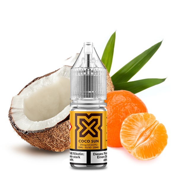 PodSalt - X Coco Sun - 10ml Nikotinsalz-Liquid