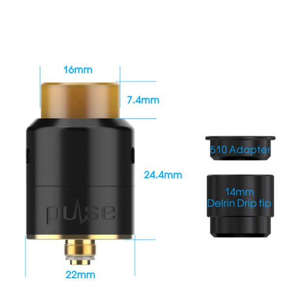 Vandy Vape Pulse 22 BF RDA Selbstwickler Tröpfler